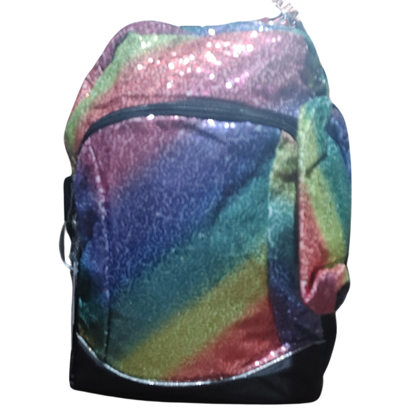 Producto - Mochila Escolar Pratys de Espalda Con Cartuchera Lentejuelas Brillo para niñas - 5