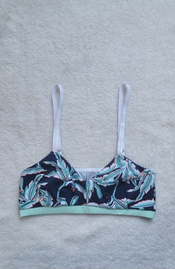 Producto - Top Franca estampado azul