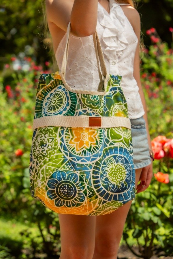 Producto - Bolso Maresía Gabardina Estampada