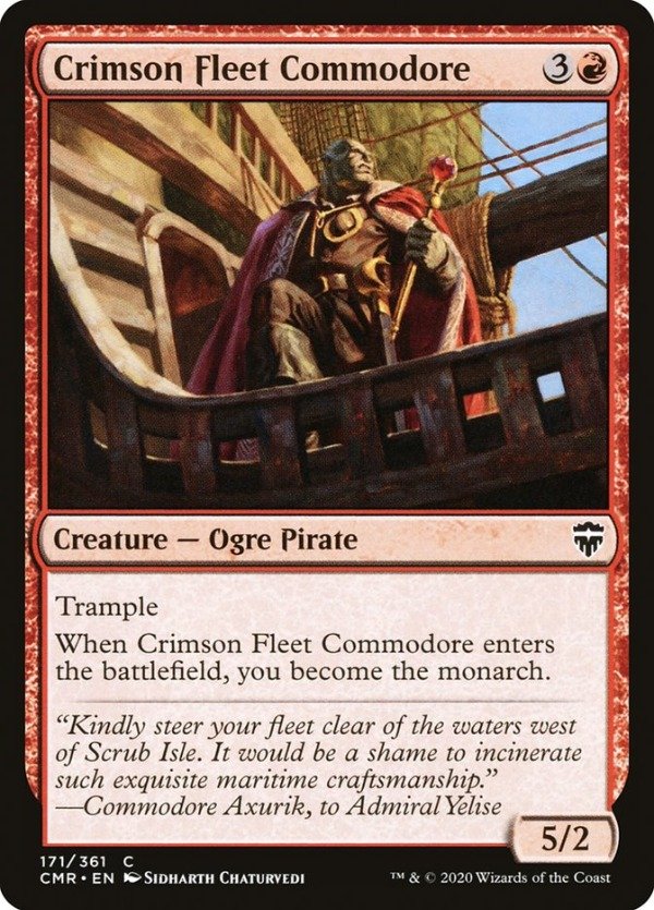Producto - Crimson Fleet Commodore  Commander Legends