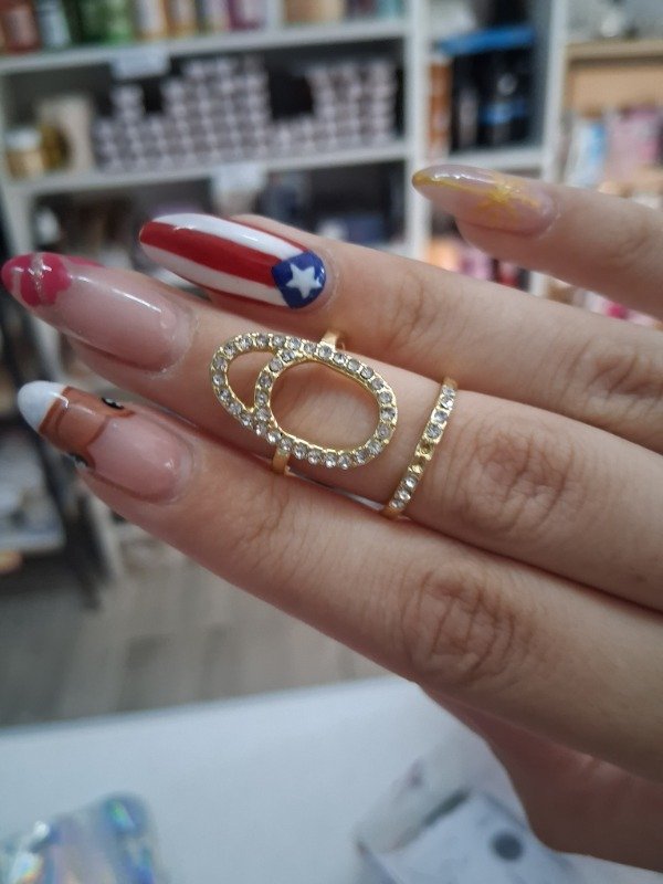 Producto - Anillo para fotos dorado