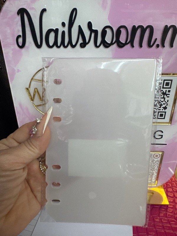 Producto - Repuesto de hojas para libro porta muestrario chico