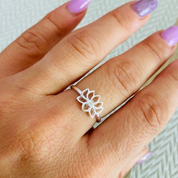 Producto - Anillo Flor de Loto