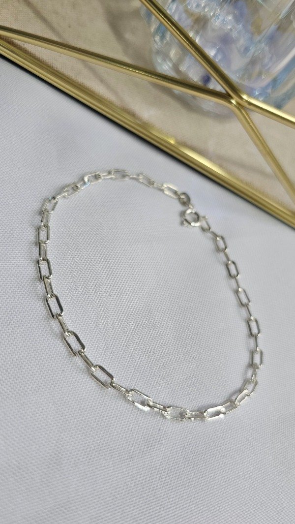 Producto - Pulsera forcet alargada 24cm. Plata
