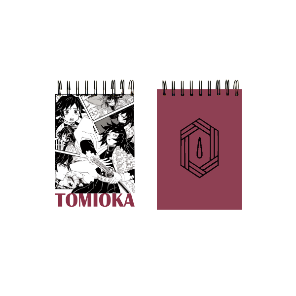 Producto - Tomioka - Anotador Hashiras