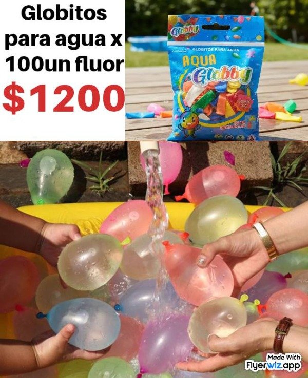 Producto - Bombitas de agua paquete x 100 un