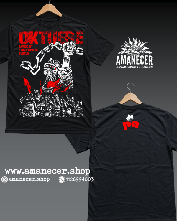 Producto - Remera Los Redondos Oktubre II - 0