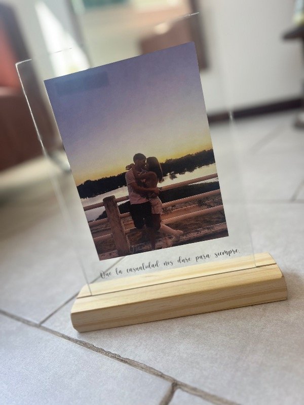Producto - PLACA FOTO + FRASE