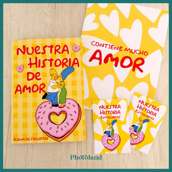 Producto - Álbum de figuritas Simpson LOVE