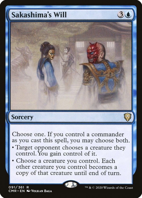 Producto - Sakashima's Will #91  Commander Legends