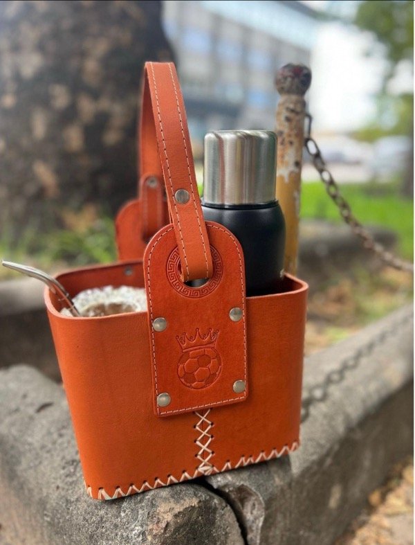 Producto - Canasta cuadra 100 CUERO con separador