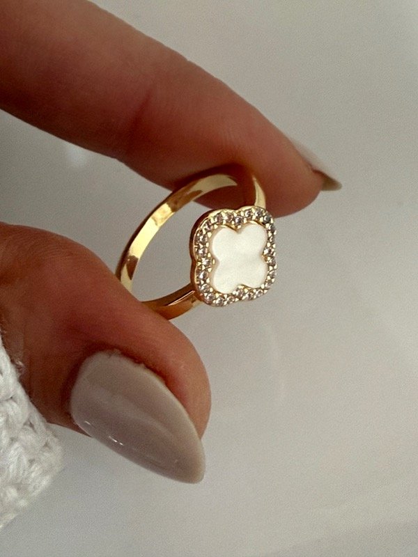 Producto - ND65 Anillo nácar y micropave
