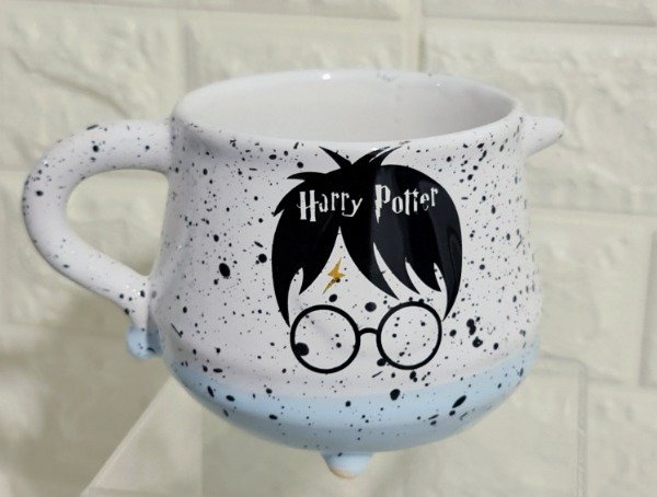 Producto - Caldero Harry Potter Espresso patronum bicolor con negro grande