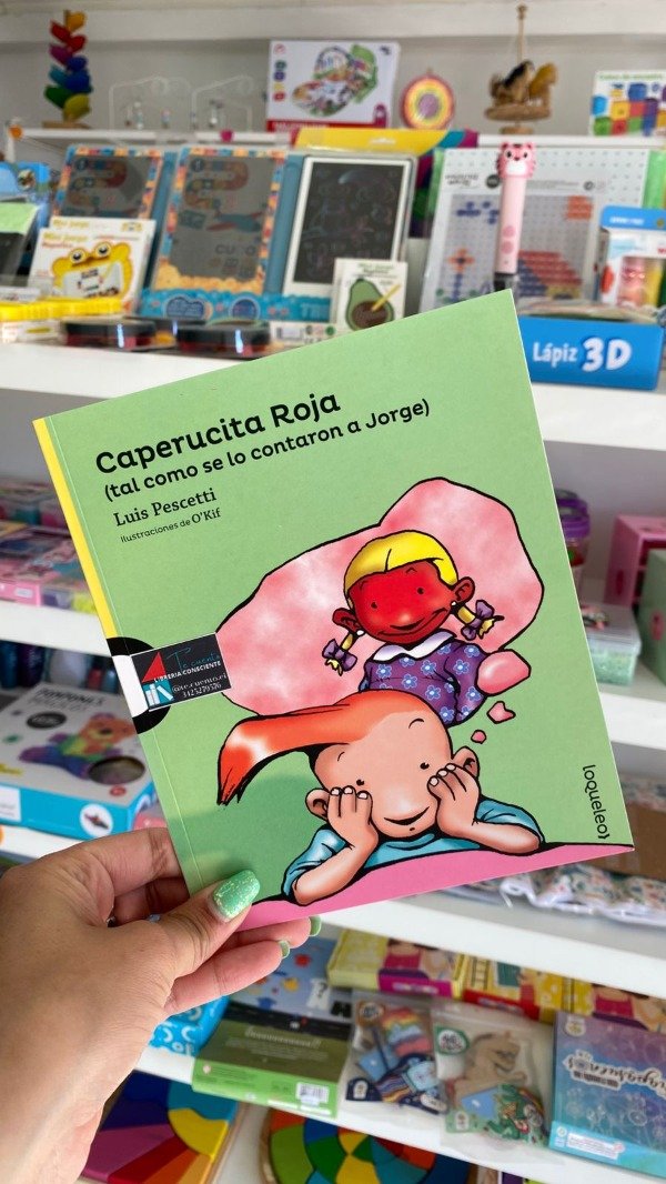 Producto - Libro "Caperucita roja tal como se lo contaron a Jorge" de Luis Pescetti
