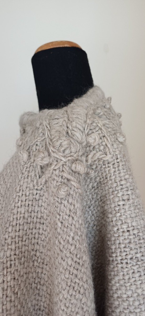 Producto - PONCHO de LANA al bies - 7