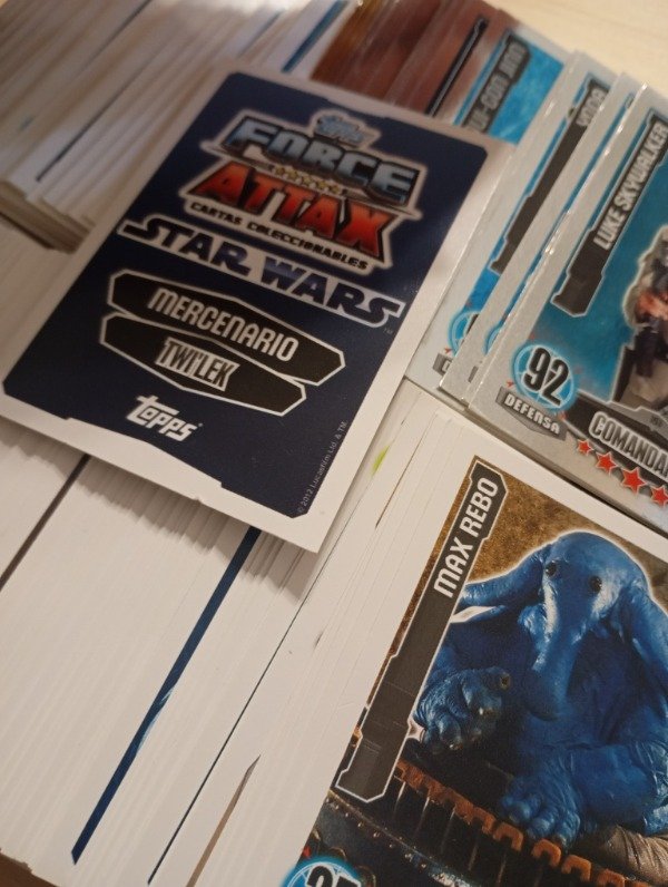 Producto - Lotes Star Wars Force Attax - cartas