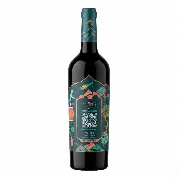 Producto - 3Sapas - Malbec Gran Reserva 2021 - Vino sustentable