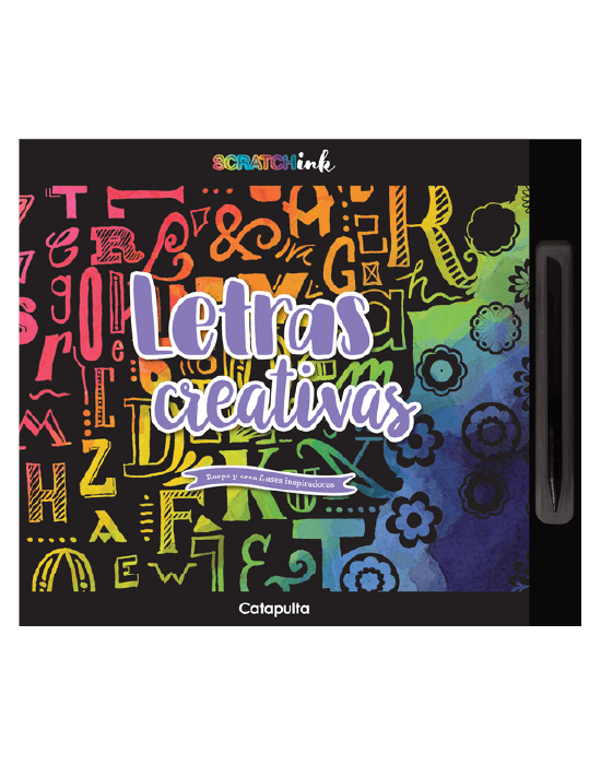 Producto - Scratch Ink - Letras creativas - Shandra Smith - Catapulta