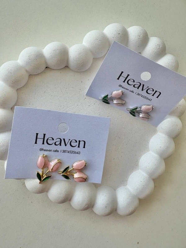 Producto - Aros tulipan acero