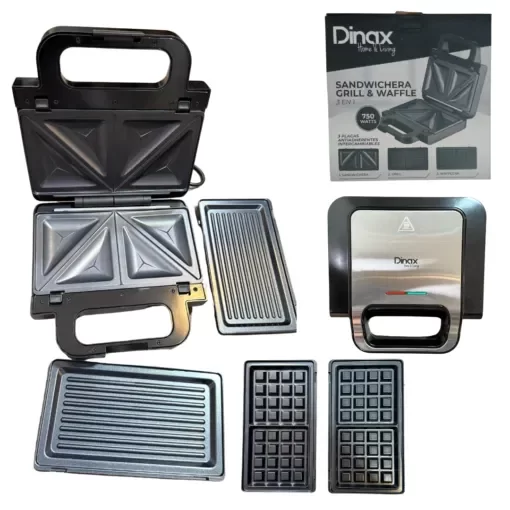 Producto - Sandwichera 3 en 1 Dinax