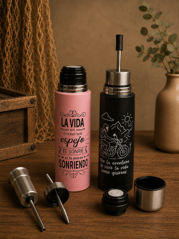 Producto - mate listo + termo 2 en 1 750ml - 0