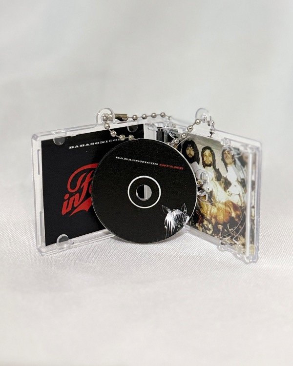 Producto - Llavero Mini Cd INFAME Babasonicos con NFC - Llaveros - 2