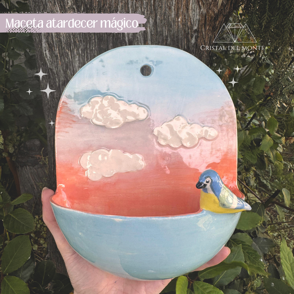 Producto - Maceta colgante Atardecer mágico