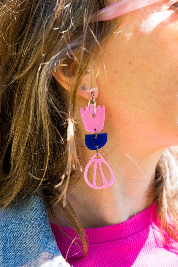 Producto - Aros "Flor y semilla"