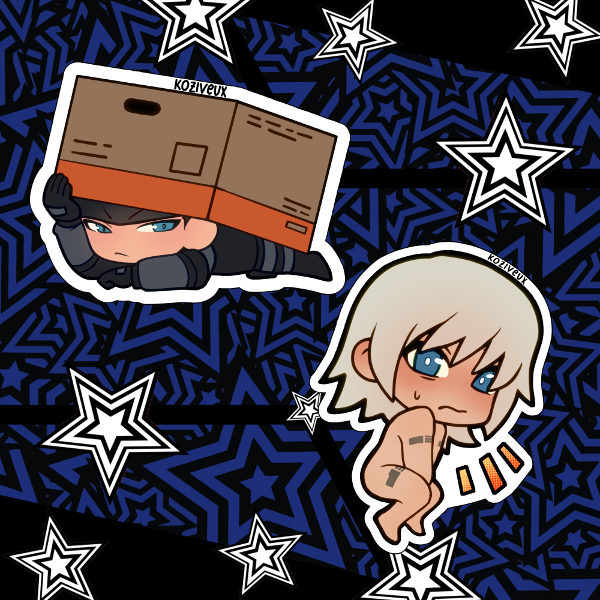 Producto - Stickers Metal Gear Solid