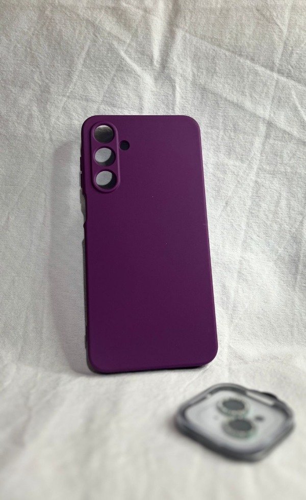 Producto - A14 silicona con felpa magenta