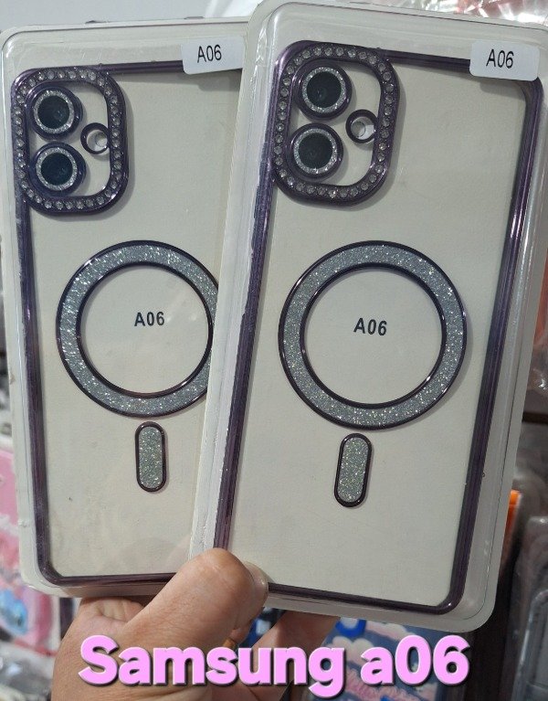 Producto - Fundas magsafe con strass. Samsung a06