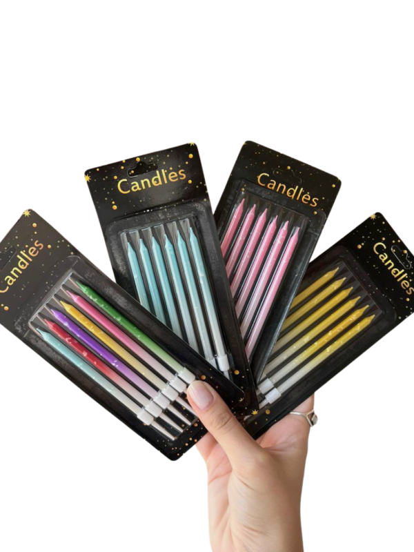 Producto - VELAS DEGRADÉ X6