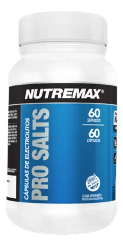 Producto - Pro salts x60 caps - NUTREMAX