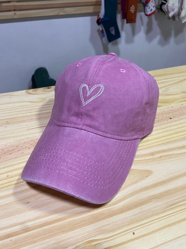 Producto - GORRA FORMA CORAZÓN (ROSA)