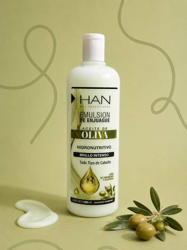 Producto - Acondicionador Oliva Nutrición y suavidad ml HAN Profesional