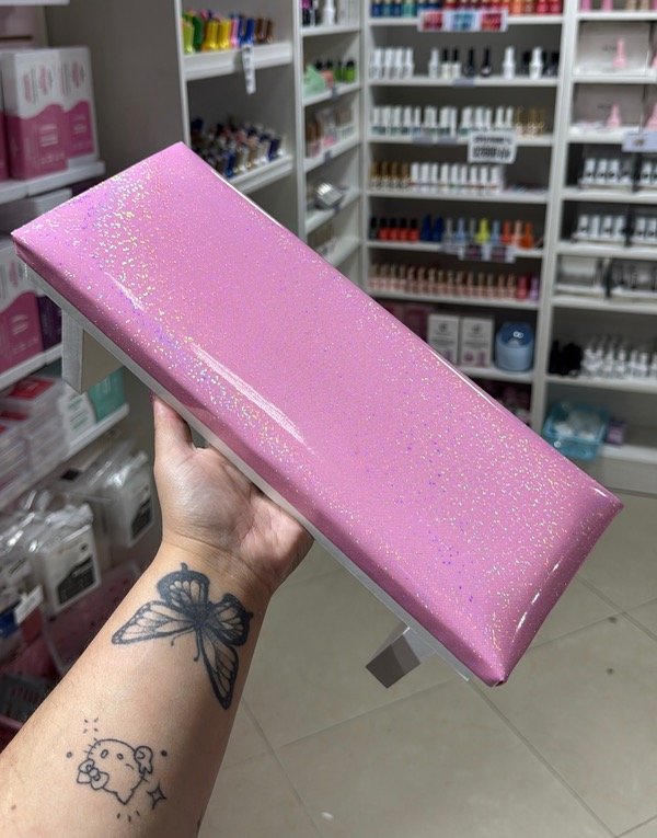 Producto - APOYA MANOS + MANTELITO ROSA TORNASOL