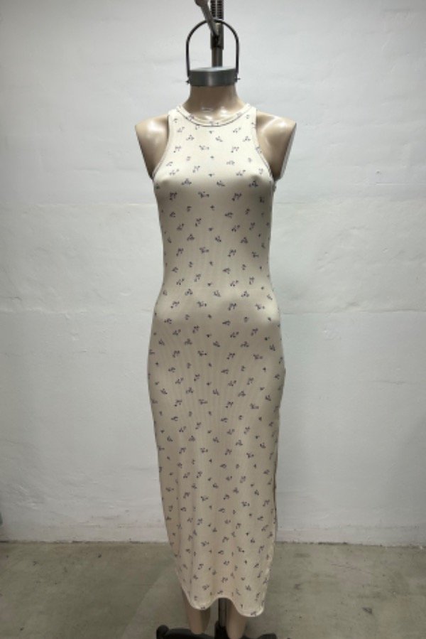 Producto - Vestido largo floreado "Americano"