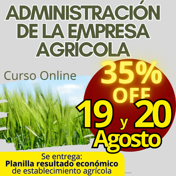 Producto - Curso Online Administración de la empresa agrícola
