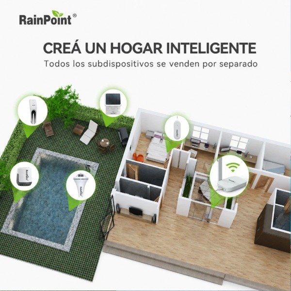 Producto - Hub Puerta de Enlace Wi-Fi Smart RainPoint - 6