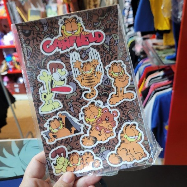 Producto - PLANCHA DE STICKERS GARFIELD