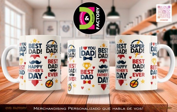 Producto - Taza Día del Padre - TZ-RT-BL-11OZ-223-FES-DDP
