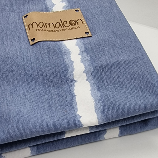 Producto - Fular Elástico Batik Azul