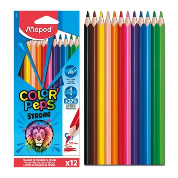Producto - Lápices de Colores x12 Largos Maped