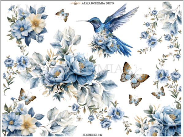 Producto - TRANSFER ALMA BOHEMIA FLOR042
