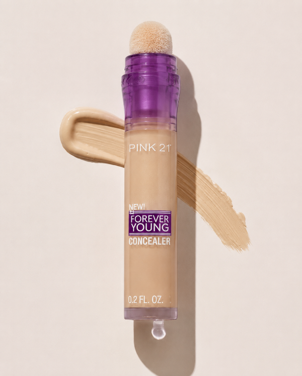 Producto - Corrector full cover Pink 21 con esponja
