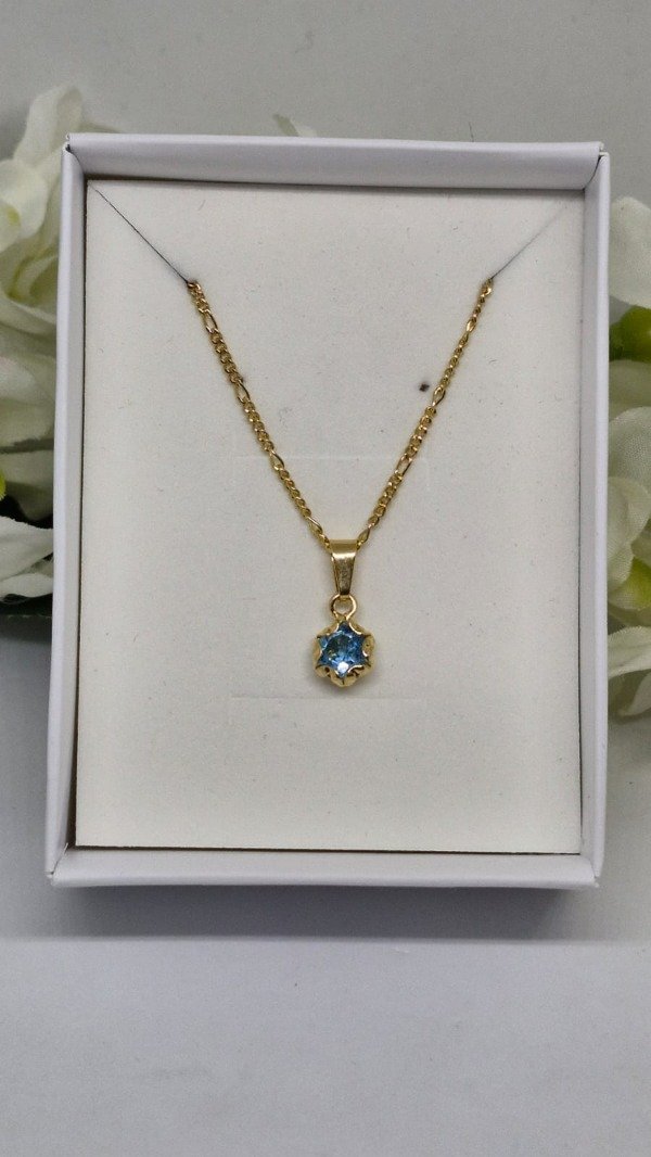 Producto - Conjunto de Piedra Celeste redonda