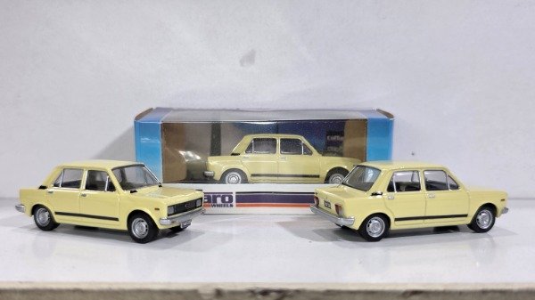 Producto - FIAT 128 E AMARILLO 1/64 , LANZAMIENTO 5/7 EXPO COLECCIONISTA