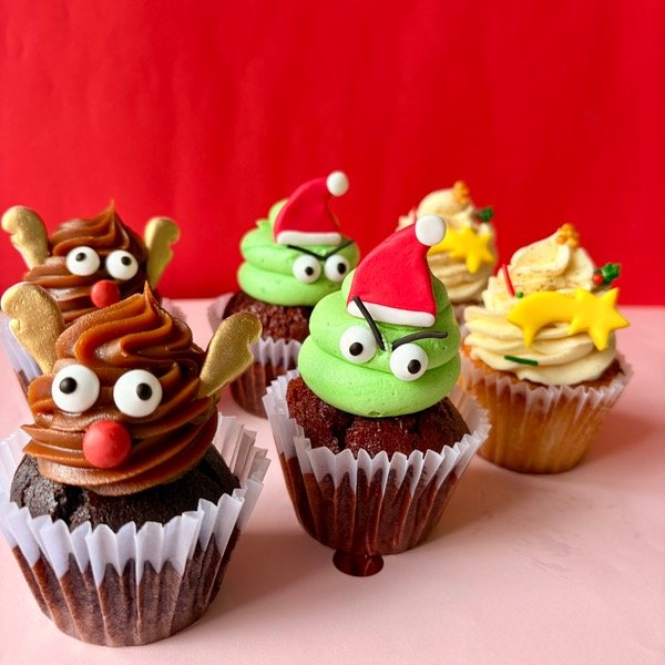 Producto - Cupcakes navideños tematicos