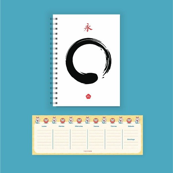 Producto - Combo Amuleto: Cuaderno + Planner semanal