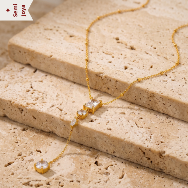 Producto - Corbatero Amelia Gold - 0